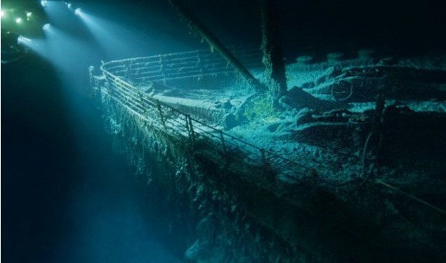 «Στοιχειωμένες» φωτογραφίες του Τιτανικού λίγα μόλις λεπτά μετά την ανεύρεση του [photos]