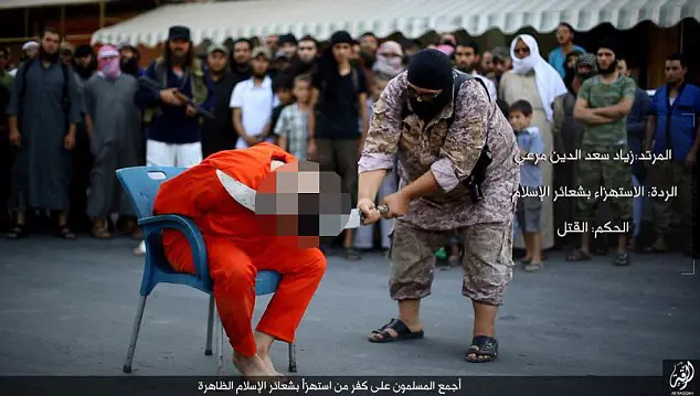 ISIS beheading pics