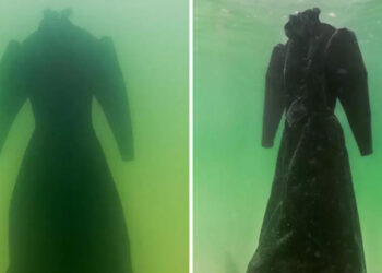 Άφησε δυο χρόνια ένα νυφικό στο βυθό της Νεκράς Θάλασσας – Δείτε τι έγινε!!