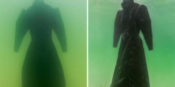 Άφησε δυο χρόνια ένα νυφικό στο βυθό της Νεκράς Θάλασσας – Δείτε τι έγινε!!