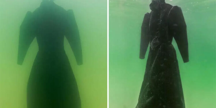 Άφησε δυο χρόνια ένα νυφικό στο βυθό της Νεκράς Θάλασσας – Δείτε τι έγινε!!