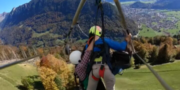 Alldaynews.gr Απίθανο video: Έζησε τον απόλυτο εφιάλτη – Πήγε να πετάξει με ανεμόπτερο και ξέχασαν να τον… δέσουν