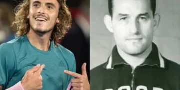 Ο παππούς του Τσιτσιπά ήταν αθλητής της Σοβιετικής Ένωσης – Έγινε και γραμματόσημο (εικόνες)