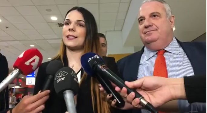 Ειρήνη Μελισσαροπούλου: Οι πρώτες δηλώσεις μετά την επιστροφή της στην Ελλάδα[video]