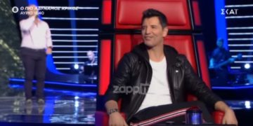 The Voice: Διαγωνιζόμενος «έριξε» μπουνιά στον Σάκη Ρουβά[video]