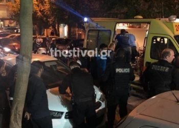 Άγρια συμπλοκή με μαχαιρώματα στο κέντρο της Θεσσαλονίκης[video]