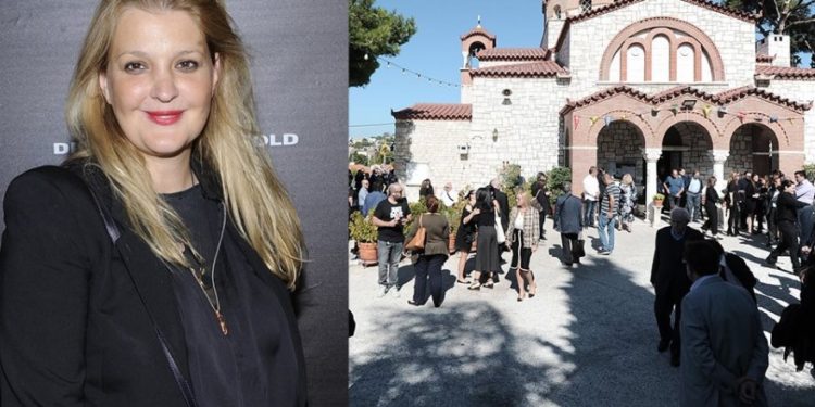 Ανείπωτος Θρήνος στην κηδεία της 47χρονης σχεδιάστρια Σοφίας Κοκοσαλάκη[photos]