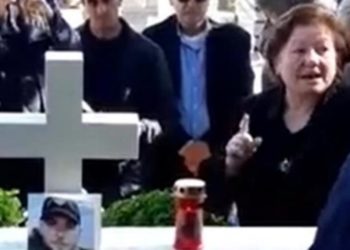 Μνημόσυνο Κατσίφα: «Λεβέντη μου δεν θα ξεριζώσουν το έθνος μας», συγκλονίζει η τραγική μητέρα