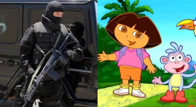 Alldaynews.gr Έφοδος της αστυνομίας σε παιδότοπο μετά από καταγγελίες ότι η Ντόρα η Εξερευνήτρια είναι παράνομη μετανάστρια