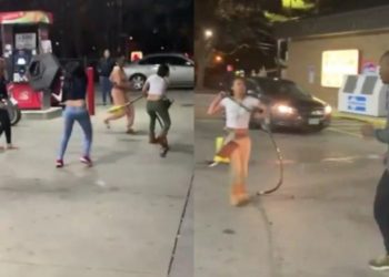 Δείτε τί έγινε όταν 5 γυναίκες προσπάθησαν να κλέψουν ένα βενζινάδικο