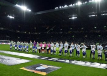 Πανό των οπαδών της Σέλτικ με τον κρεμασμένο Μουσολίνι!