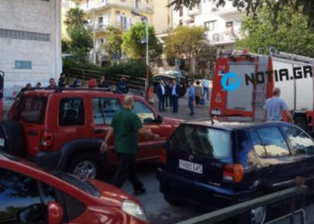 Ατύχημα – σοκ στην Ηλιούπολη! Οδηγός καταπλακώθηκε από το φορτηγό του σε πασίγνωστο σουπερμάρκετ (pics)