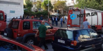 Alldaynews.gr Ατύχημα – σοκ στην Ηλιούπολη! Οδηγός καταπλακώθηκε από το φορτηγό του σε πασίγνωστο σουπερμάρκετ (pics)