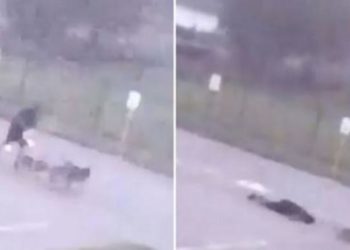 Η στιγμή που κεραυνός τινάζει 27χρονο στον αέρα – Άνοιξε τρύπα στο έδαφος και επέζησε (Video)