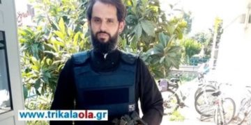 Ειδικός φρουρός με… ράσα φυλάει σκοπιά στα Τρίκαλα – Έρευνα από την ΕΛ.ΑΣ