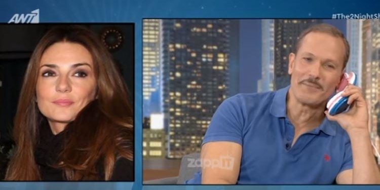 Ο «Μάνθος» ξαναμιλά με την «Πέγκυ» και λυγίζει στον αέρα της εκπομπής (Video)