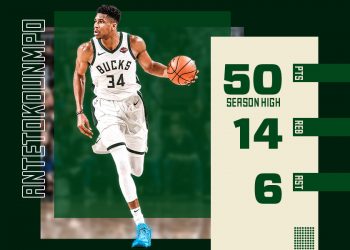 Διαστημικός Αντετοκούνμπο – 50 πόντοι και …0 λάθη!