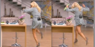 Σέξι ατύχημα για Φαίη Σκορδά: Φάνηκαν τα πάντα!![video]