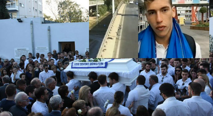 Ράγισαν και οι πέτρες στο «τελευταίο αντίο» του πολίστα Αδαμάντιο Μαντή[photos]