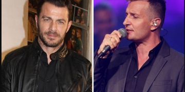 Χαμός στο Χριστουγεννιάτικο «Στην υγεία μας ρε παιδιά»-Ο Ντάνος χτύπησε τον Μπάση στο κεφάλι με πιάτο