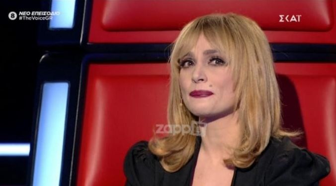 Ξέσπασε σε κλάματα η Ελεωνόρα Ζουγανέλη! Δύσκολη απόφαση στο Voice[video]