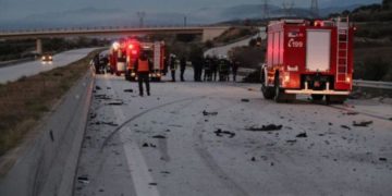 Τροχαίο δυστύχημα στην Εγνατία Οδό – Ένας νεκρός και τουλάχιστον 5 τραυματίες (Video)