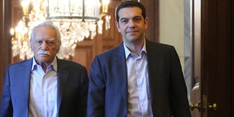 Ο Αλέξης Τσίπρας επισκέφθηκε τον Μανώλη Γλέζο – Η συμβουλή του ιστορικού στελέχους της Αριστεράς