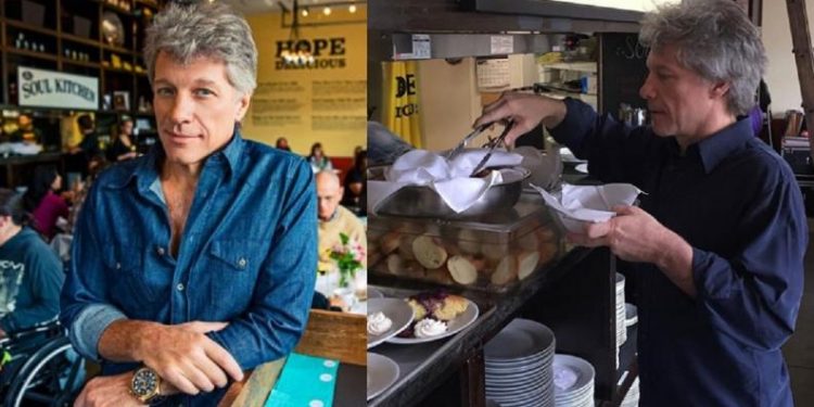 Alldaynews.gr Jon Bon Jovi: Άνοιξε εστιατόρια για να τρώνε δωρεάν όσοι έχουν ανάγκη και τους σερβίρει ο ίδιος (Photo)