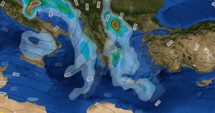 Alldaynews.gr Alert από το meteo.gr: Έρχεται στην Ελλάδα η κακοκαιρία «Βικτώρια» (Video)