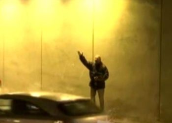 Ο Γιώργος Τσελίκας έκανε και πάλι το θαύμα του – «Μούσκεμα», φώναζε στους οδηγούς (vid)