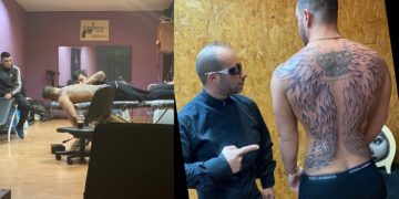 Alldaynews.gr Συμβαίνει τώρα. Τρελαίνει κόσμο ο Κοκλώνης με το νέο τατουάζ του