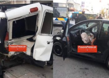 Νίκαια: Τρομακτικό τροχαίο στην παλιά Κοκκινιά![photos]