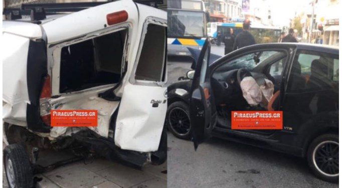 Νίκαια: Τρομακτικό τροχαίο στην παλιά Κοκκινιά![photos]