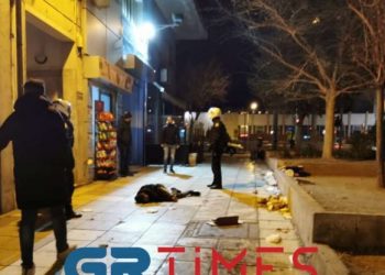 Συμπλοκή μεταξύ αλλοδαπών στο κέντρο της Θεσσαλονίκης – Δυο τραυματίες