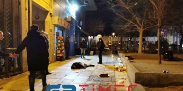 Συμπλοκή μεταξύ αλλοδαπών στο κέντρο της Θεσσαλονίκης – Δυο τραυματίες