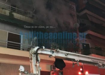 Φωτιά σε πολυκατοικία στην Καλλιθέα! 8 άτομα στο νοσοκομείο, 18 απεγκλωβισμοί