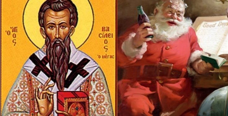 Alldaynews.gr Αυτός είναι ο αληθινός Άγιος Βασίλης. Κι όχι ο χοντροκοιλαράς παππούς της Coca Cola με τα έλκυθρα