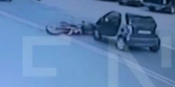 Φρικτό τροχαίο στη Λαυρίου: Καρέ-καρέ η φονική σύγκρουση με ένα νεκρό και δύο τραυματίες