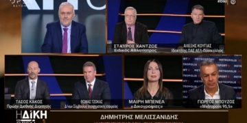 Alldaynews.gr On air επίθεση Μελισσανίδη σε Κάκο: – «Άντε βρε βλάκα, νούμερο, μαϊμού» (Video)