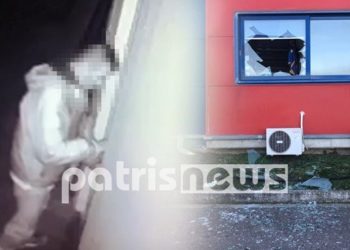 Σήκωσαν χρηματοκιβώτιο επιχείρησης – Καρέ-καρέ οι κινήσεις των δραστών (pics, vid)