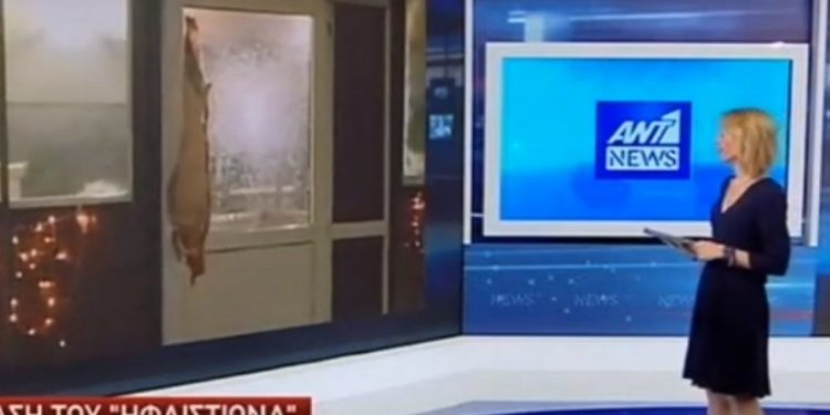 Έβγαλε αρνί έξω απο το σπίτι για να παραμείνει Παγωμένο!![video]