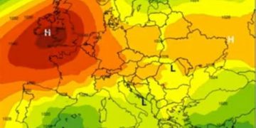 Καιρός: Αντικυκλώνας με τιμές-ρεκόρ στην Ευρώπη φέρνει ξηρούς βοριάδες στην Ελλάδα (Video)