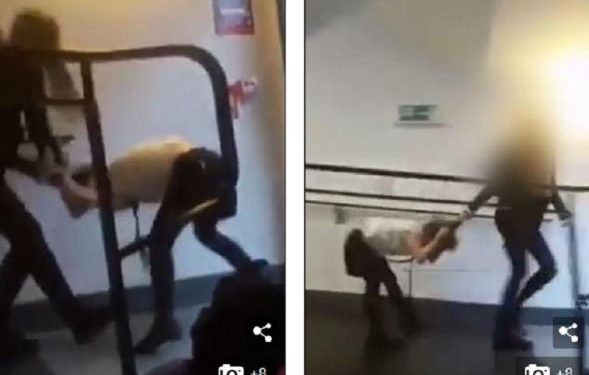 Άγριο ξύλο σε σχολείο: Χτυπούν μαθήτρια – θύμα μπούλινγκ – και τα υπόλοιπα κορίτσια γελάνε (Video)