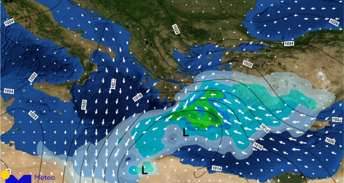Έκτακτο ΕΜΥ: Νέα κακοκαιρία με ισχυρές βροχές και αφρικανική σκόνη – Πότε και πού θα χτυπήσει (Χάρτες)