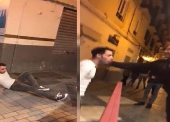 Πορτιέρης έριξε ξερό με ένα χαστούκι άνδρα που τον ενοχλούσε