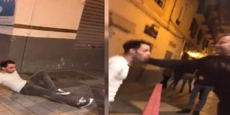 Alldaynews.gr Πορτιέρης έριξε ξερό με ένα χαστούκι άνδρα που τον ενοχλούσε