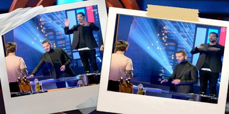 Alldaynews.gr MasterChef: Ο Ιωαννίδης έκανε νοήματα πίσω από την πλάτη του Κουτσόπουλου