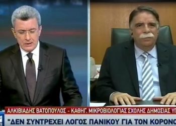 Κορωνοϊός: Σε ποσοστό 99% είναι μια απλή γρίπη