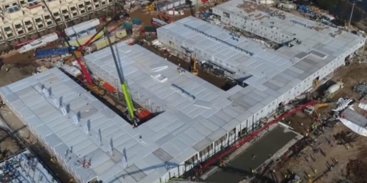 Εντυπωσιακό βίντεο – Πώς στήθηκε νοσοκομείο μέσα σε 10 μέρες στην Ουχάν