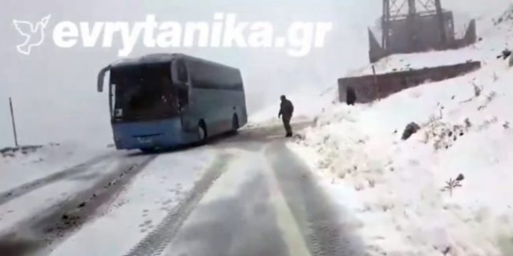 Θρίλερ με μαθητές από τη Μύκονο-Εγκλωβίστηκαν στο Βελούχι[video]